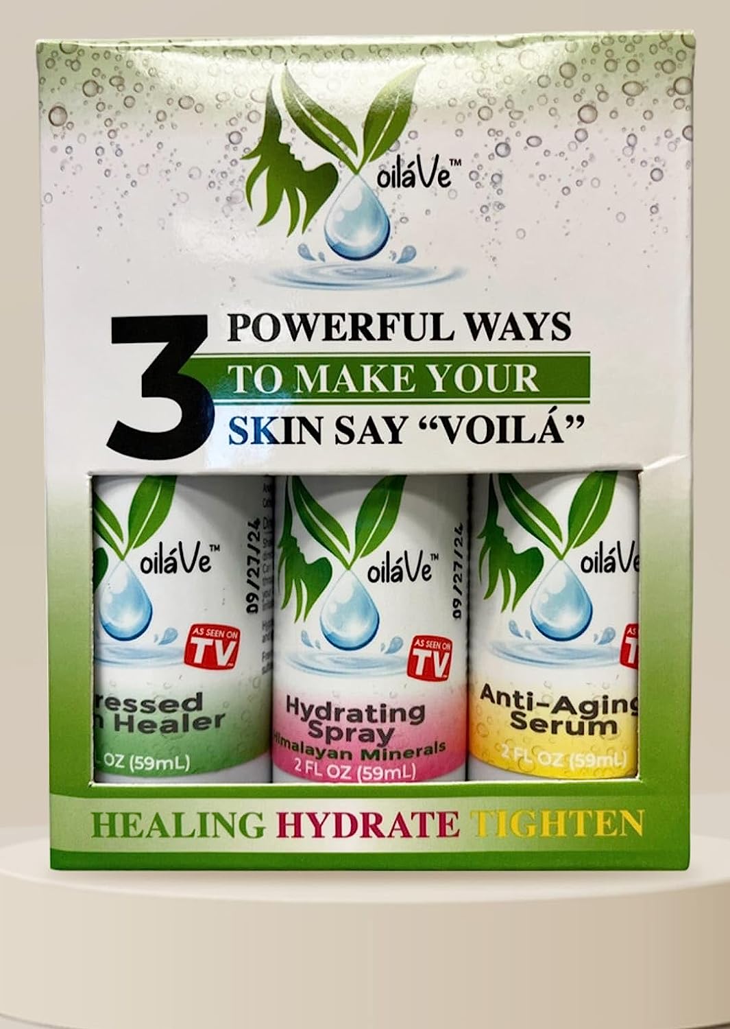 VoilaVe Topical Skin Spray, Pack of 3