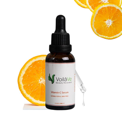 Triple Action Vitamin C Serum for Face with Hyaluronic Acid