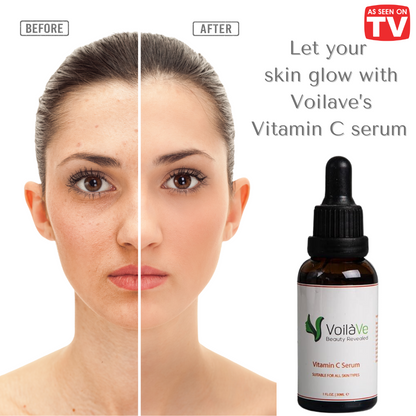 Triple Action Vitamin C Serum for Face with Hyaluronic Acid