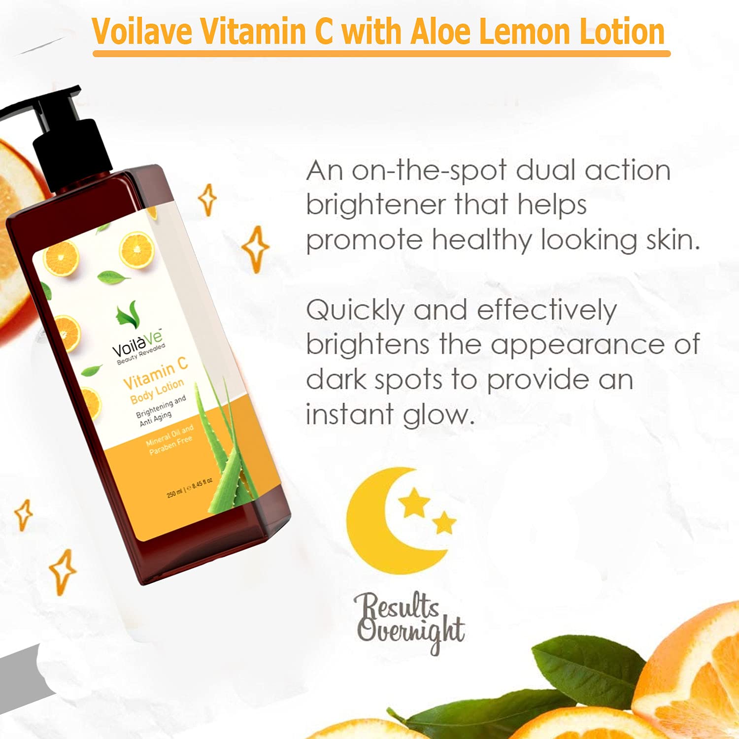 VoilaVe Daily Moisture Hydrating Body Lotion