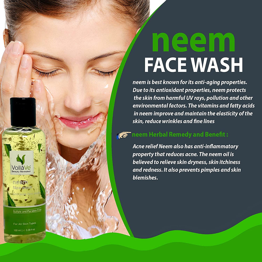 VoilaVe Aloe Vera Face Wash