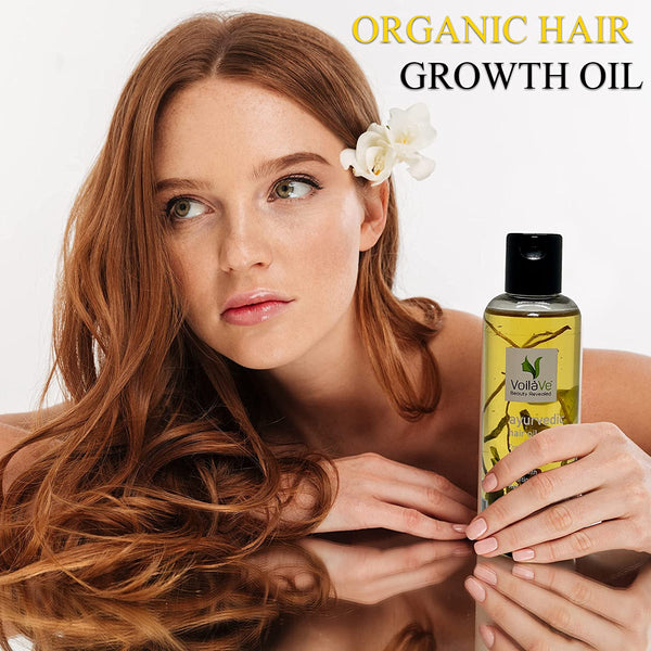 VoilaVe Organic Infused Oil For Hair Growth